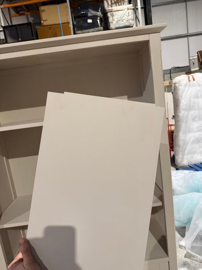 John Lewis Foxmoor Display Cabinet, FSC-Certified, Oak & Cream