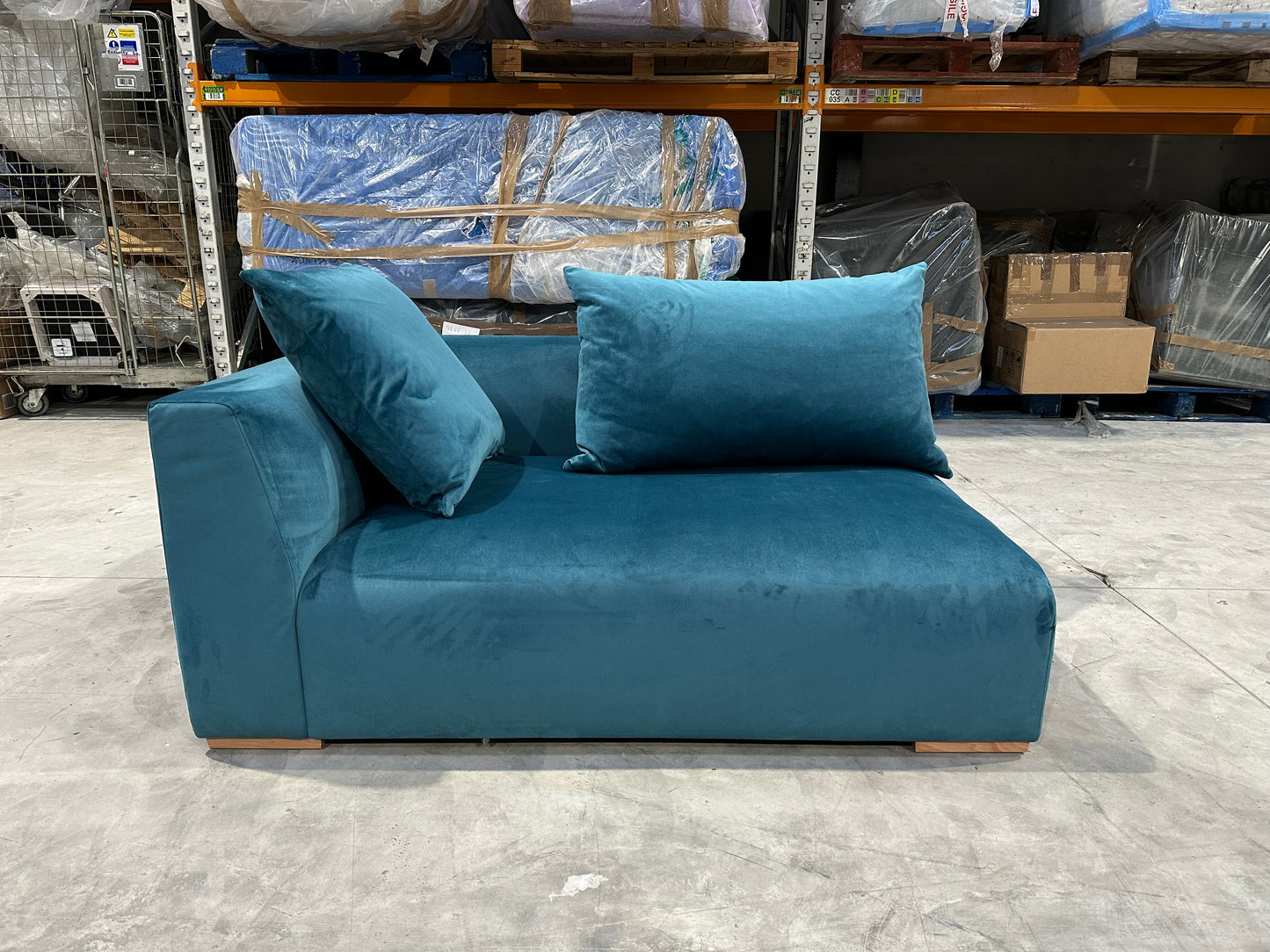 John Lewis Tokyo LHF Grand Modular Arm Unit In Teal