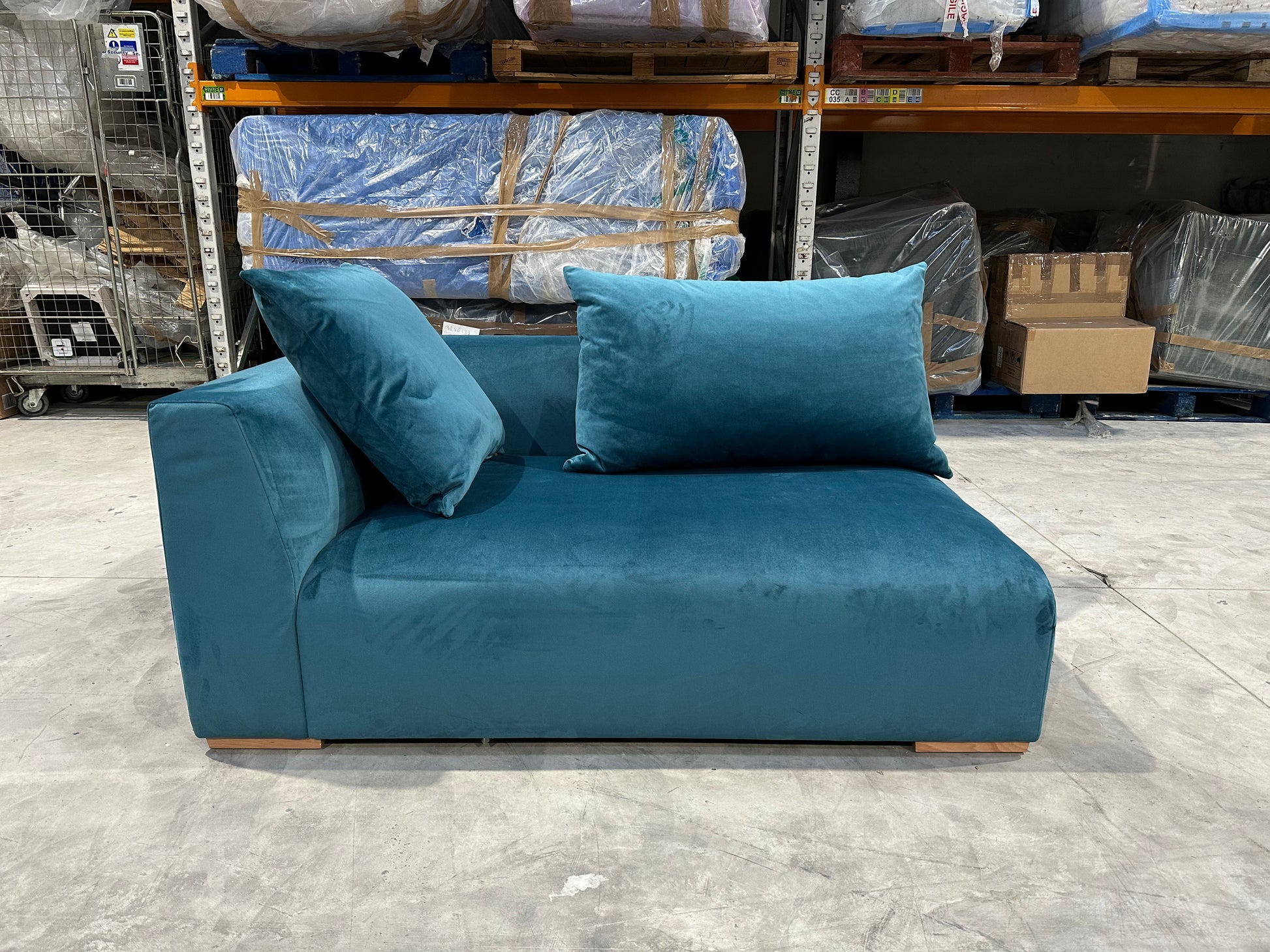 John Lewis Tokyo LHF Grand Modular Arm Unit In Teal