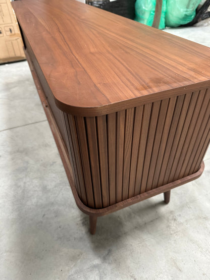 John Lewis Grayson Large TV Unit, Dark Brown