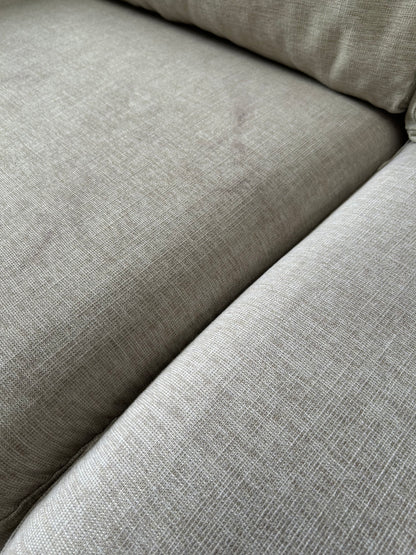 John Lewis Camber Large 3 Seater Sofa Aquaclean Matilda Natural