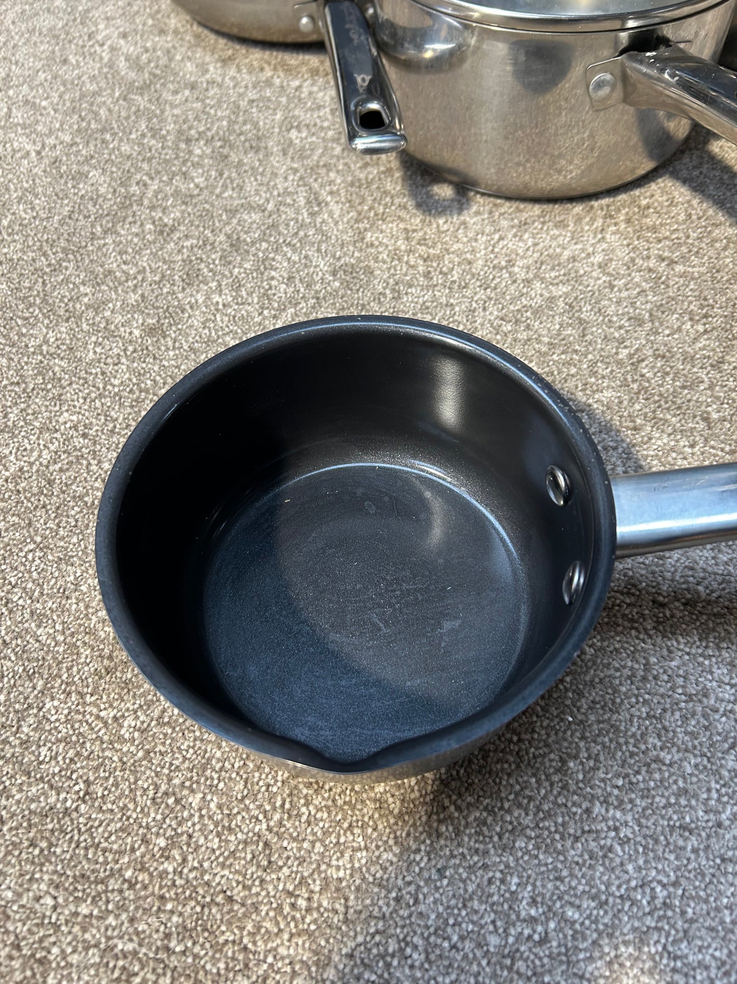 Shop all John Lewis John Lewis Stainless Steel Saucepans & Frying Pan Set, 5 Piece
