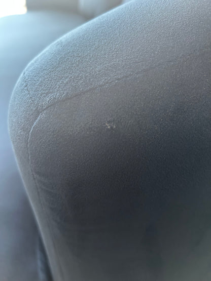 John Lewis Lozenge Large 3 Seater Sofa Easy Clean Plush Velvet Navy