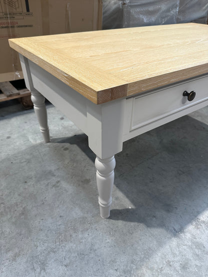 John Lewis Foxmoor Storage Coffee Table, FSC-Certified, Oak & Cream
