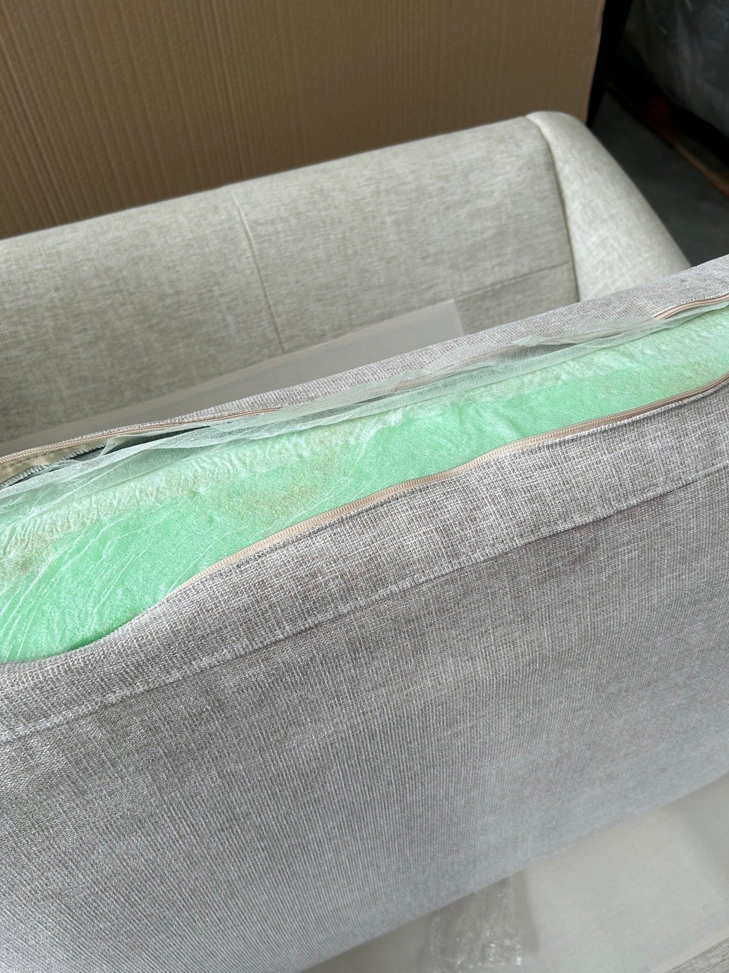 John Lewis Camber Large 3 Seater Sofa Aquaclean Matilda Natural