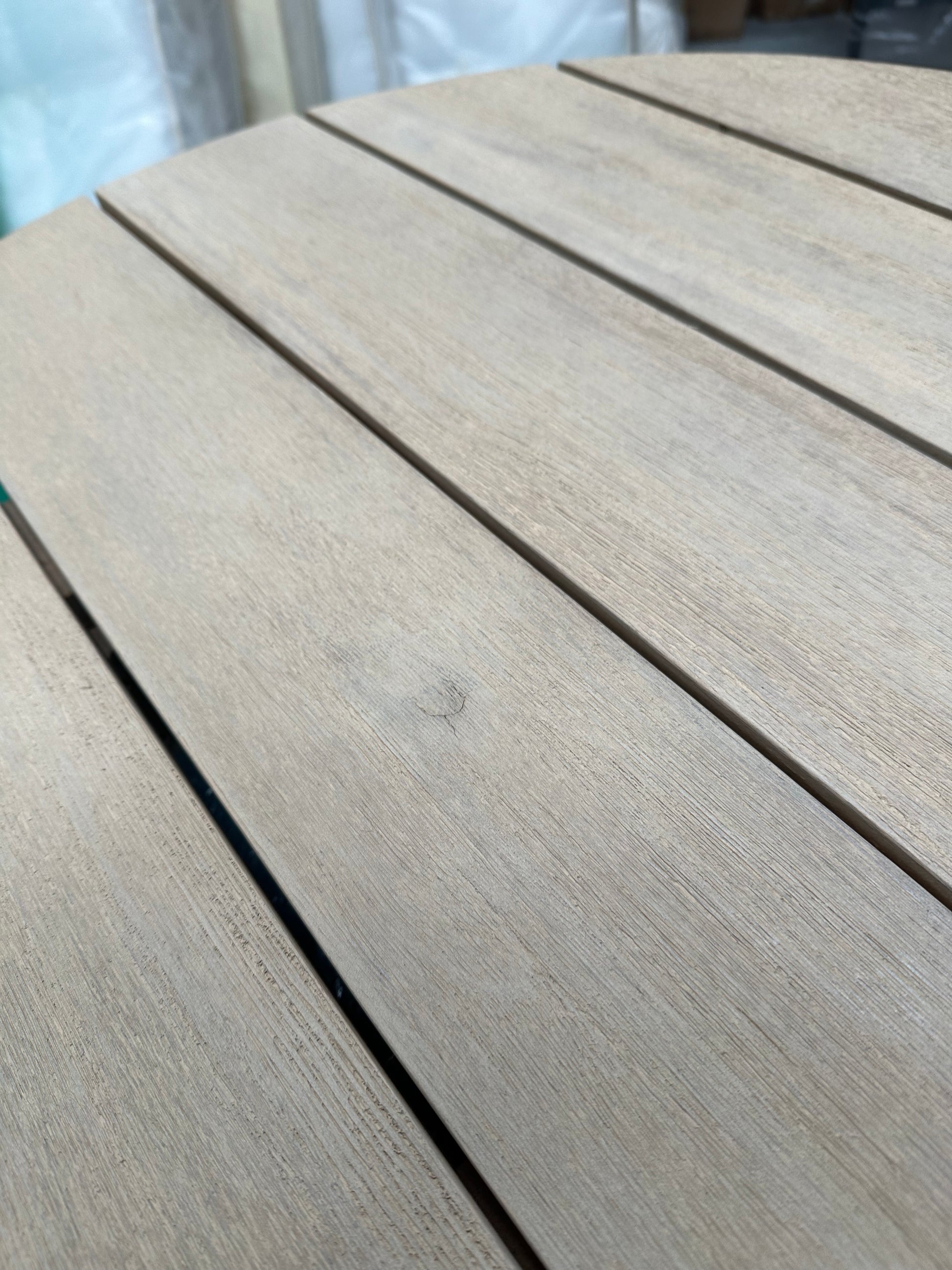 John Lewis Burford Round Garden Bistro Table, 75cm (Acacia Wood), Natural