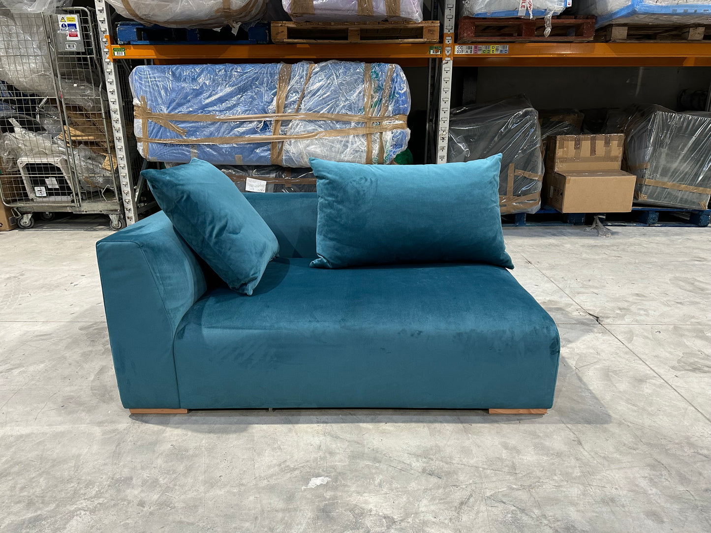 John Lewis Tokyo LHF Grand Modular Arm Unit In Teal