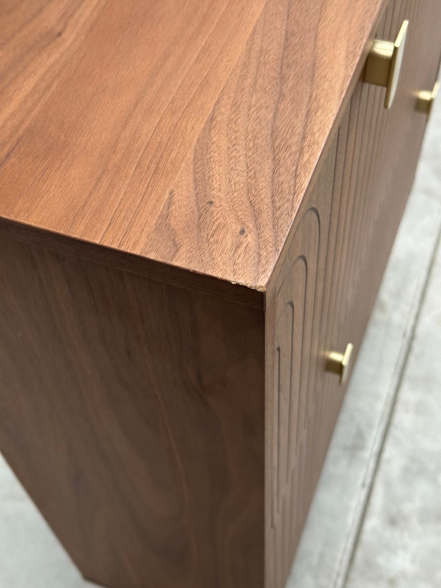 John Lewis Harvard Wide Shoe Storage Unit, Walnut