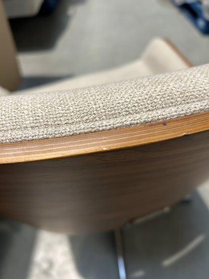 MELROSE OFFICE CHAIR NATURAL - LIST