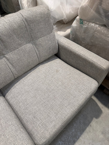 John Lewis Corner Sofa Barbican 5+ Seater Connie Grey