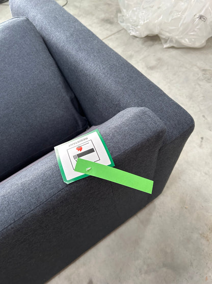 John Lewis Bailey II Double Sofabed Brushed tweed Navy