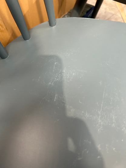 John Lewis Spindle Dining Chair, Set of 2, Blue, FSC-Certified (Beech Wood) Kitchen