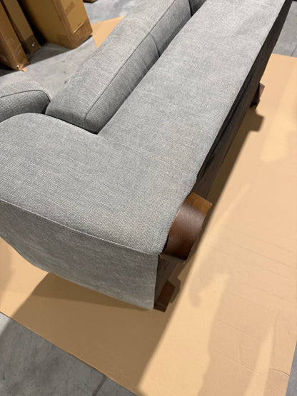 John Lewis Camden Medium 2 Seater Sofa Easy Clean Chenille Steel