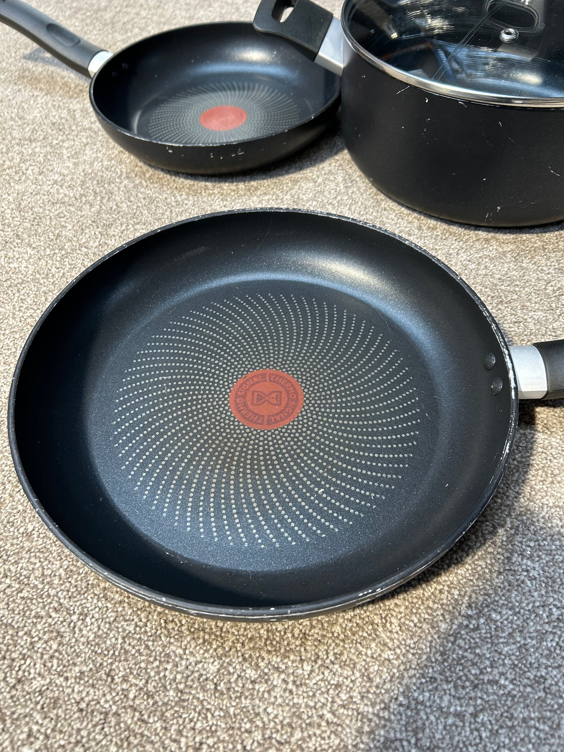 Tefal Enhance Aluminium Non-Stick Frying Pan & Saucepan Set, 6 Piece