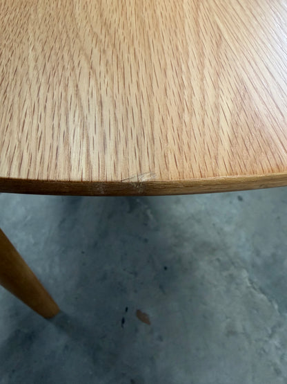 John Lewis Dining Table Round 4-6 Seater Notch