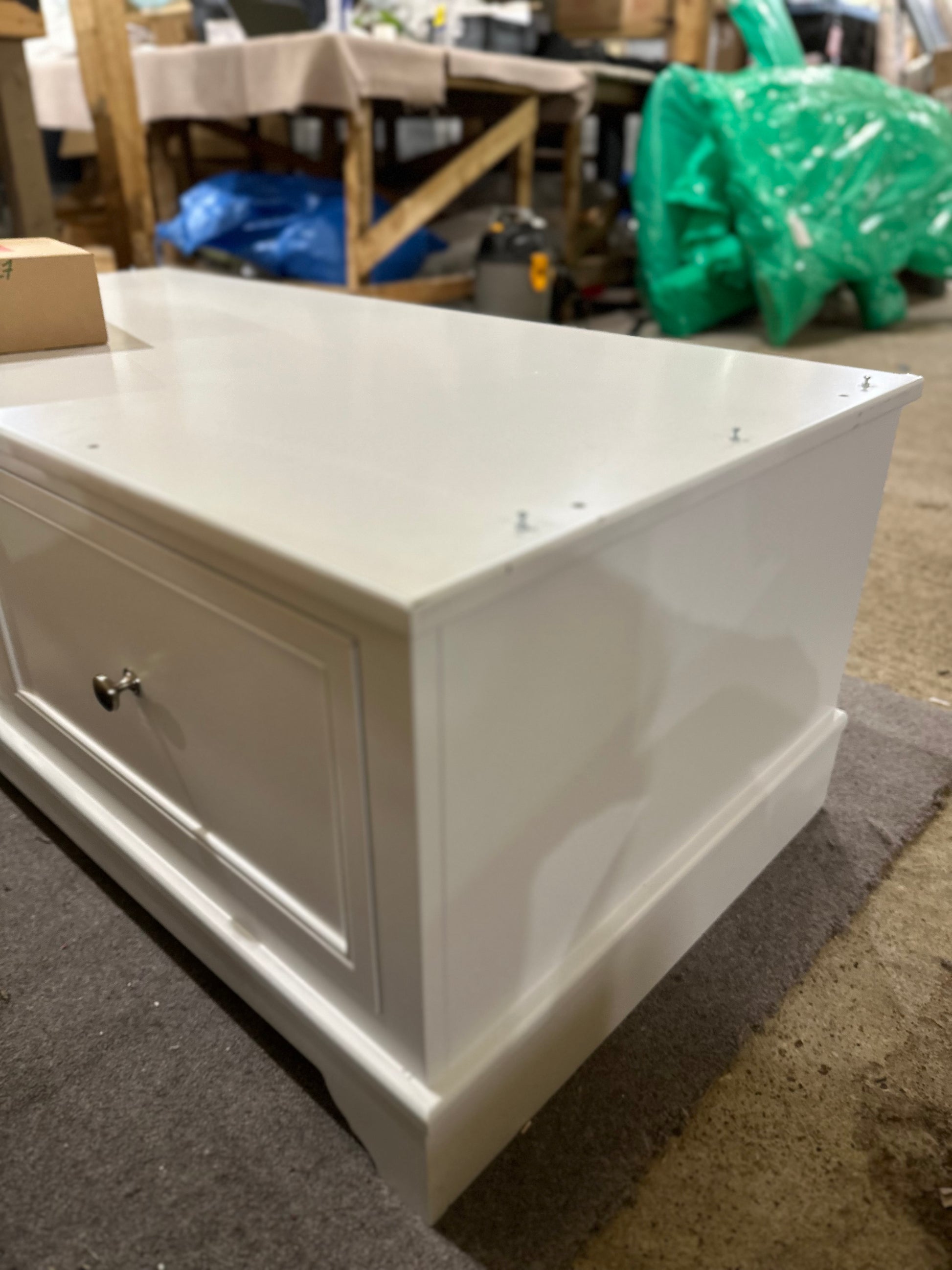 John Lewis St Ives Double Wardrobe with 2 Drawers White 