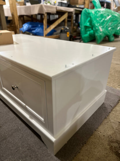 John Lewis St Ives Double Wardrobe with 2 Drawers White 