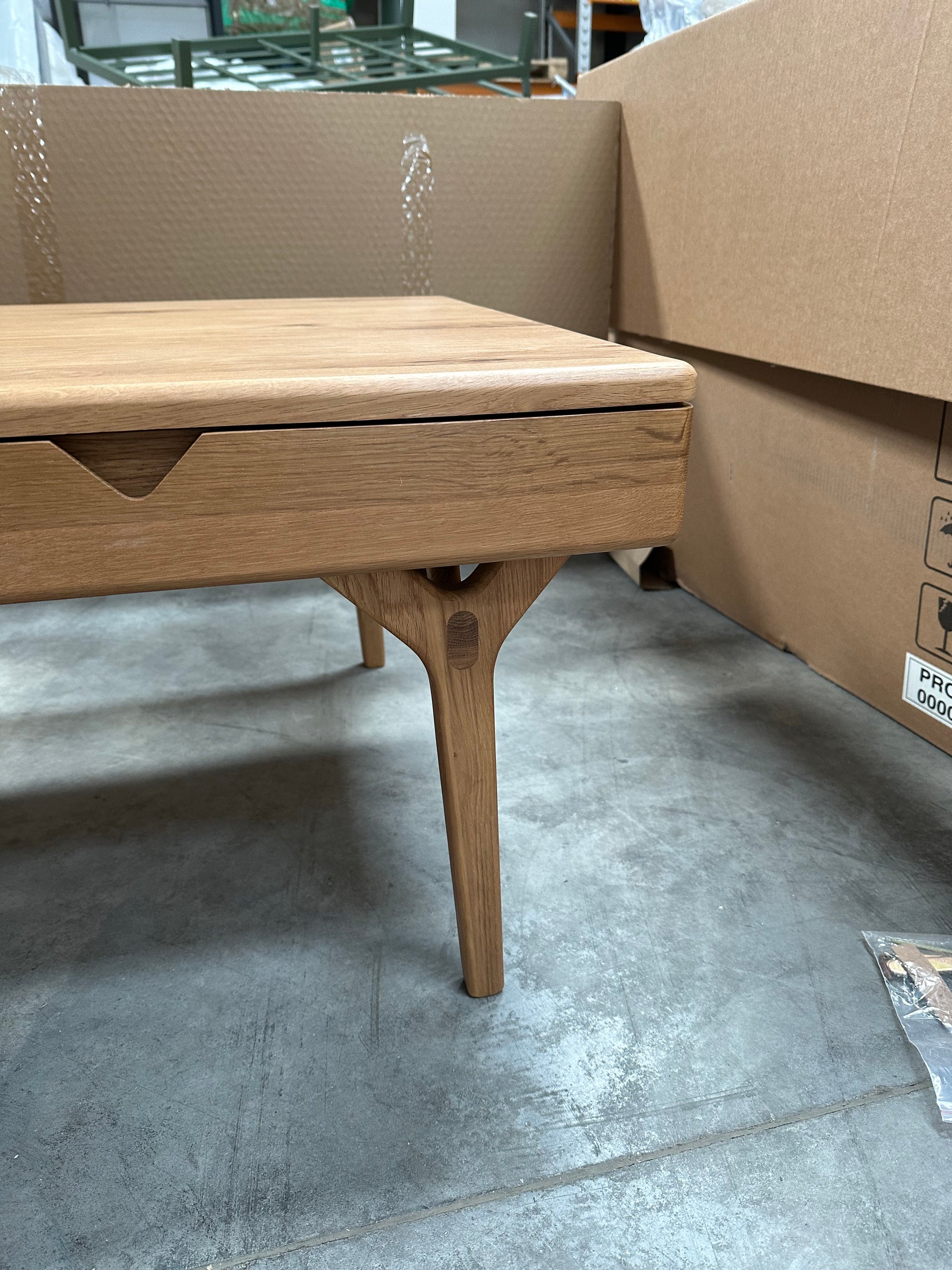 John Lewis X-Ray Wood Coffee Table, Oak