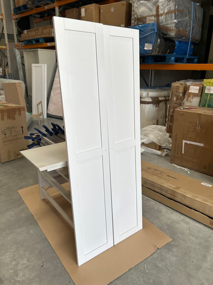 John Lewis Wilton Narrow 2 Door Wardrobe White