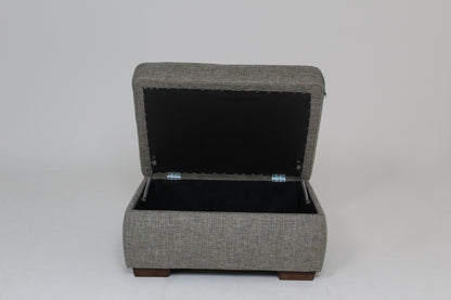 John Lewis Camden Storage Footstool