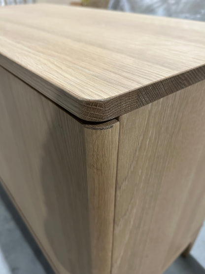 John Lewis Mira II 1 Drawer Small Sideboard, Oak