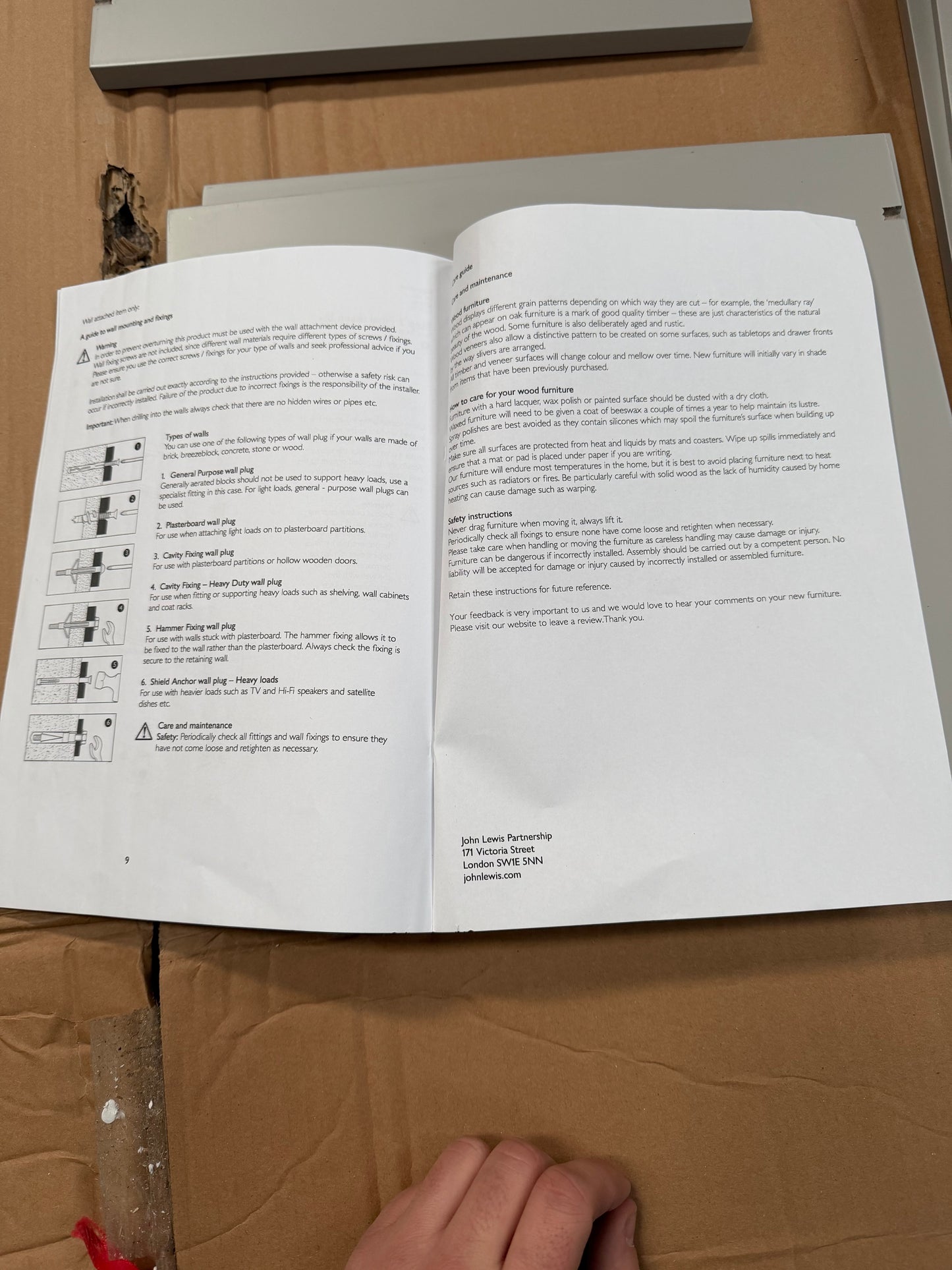 John Lewis Ridge 2 Door Cabinet Grey