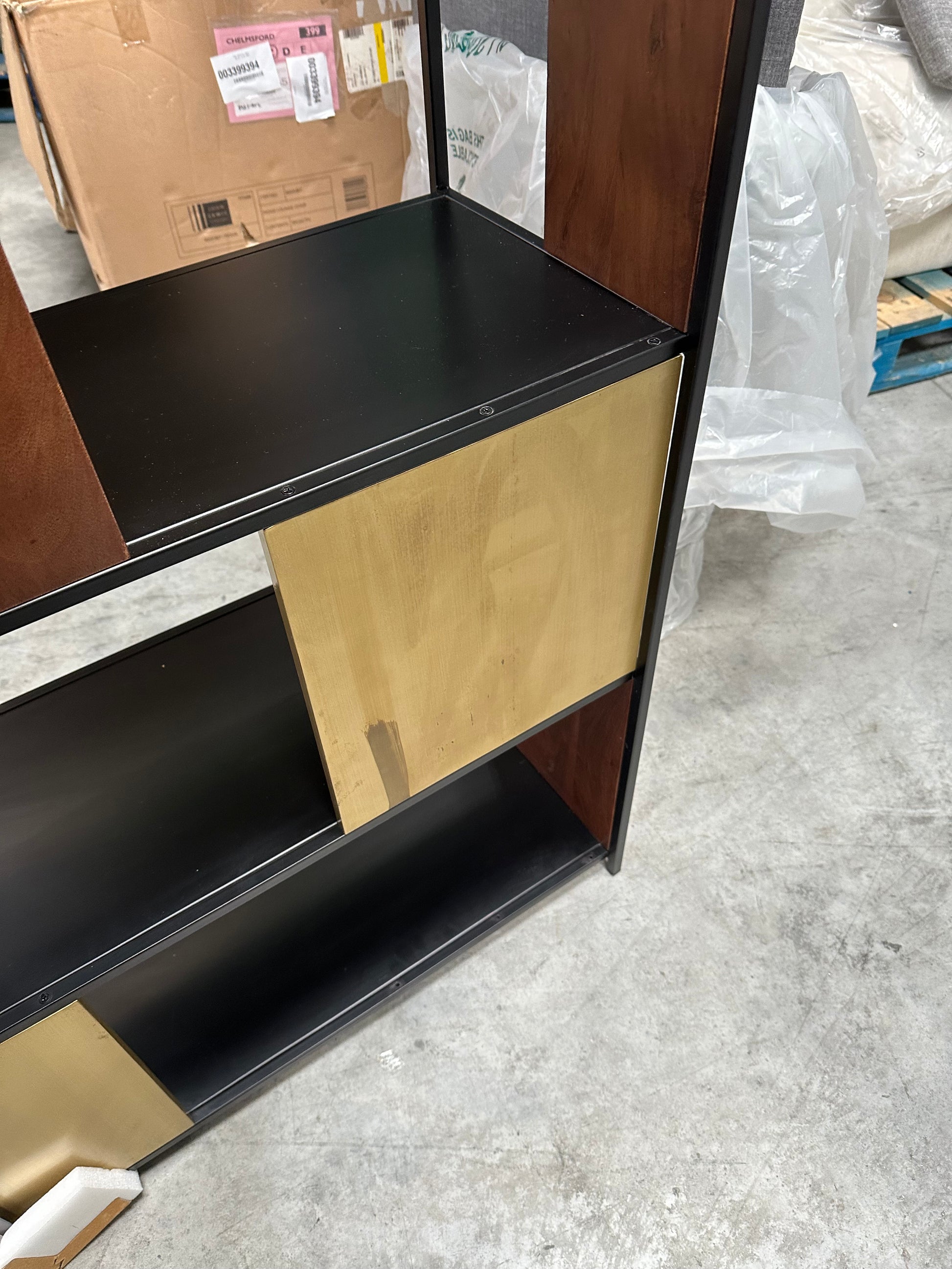 Swoon John Lewis + Swoon Brunel Shelving Unit, Brown