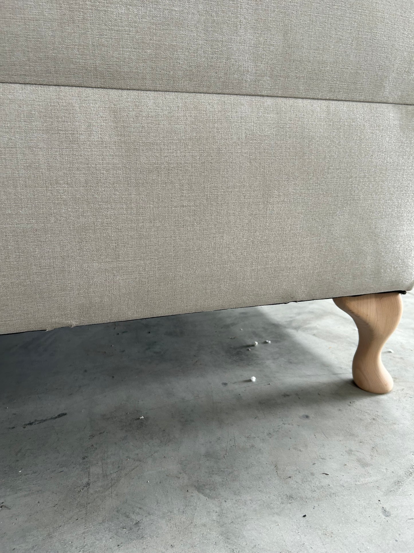 John Lewis Sofa Belgrave Large 3 Seater Linen Natural