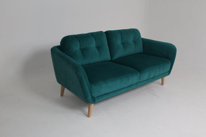 John Lewis Arlo Medium 2 Seater Sofa in Aquaclean Harriet Teal