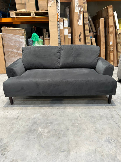 Swyft Model 05 Medium 2 Seater Sofa Charcoal Velvet