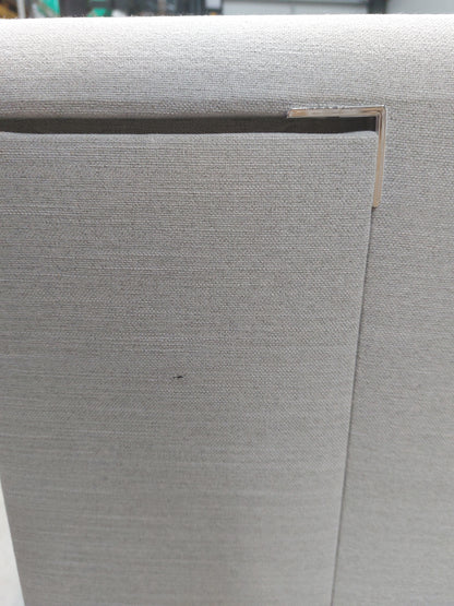 John Lewis Pocket Sprung 2 Drawer Storage Divan Base, Double, Cotton Effect topaz9