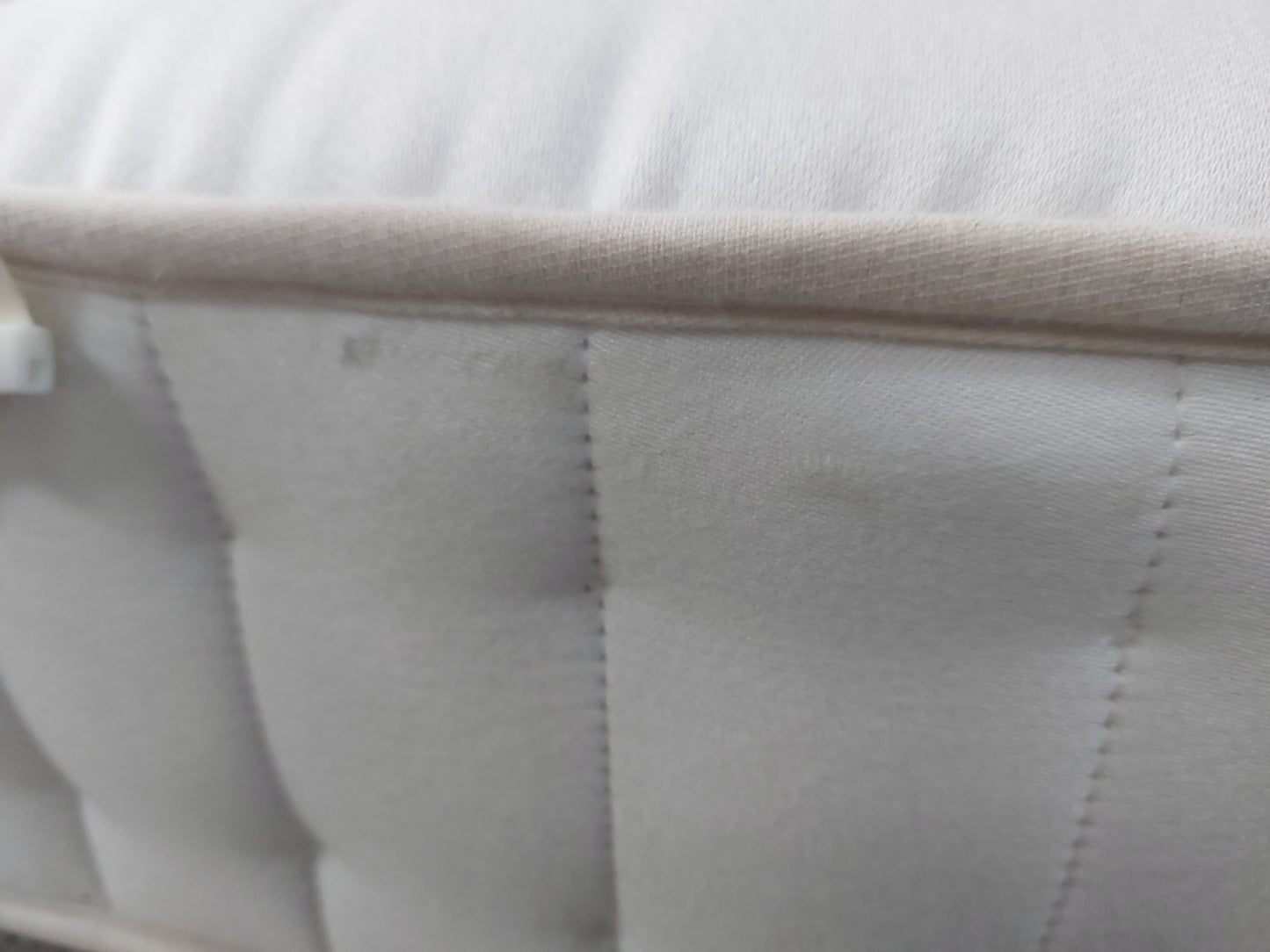 John Lewis Natural Collection Linen 3250 Zip Link, Regular Tension, Super King