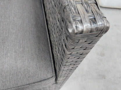 John Lewis Alora 4-Seater Garden Corner Lounging Set, Grey
