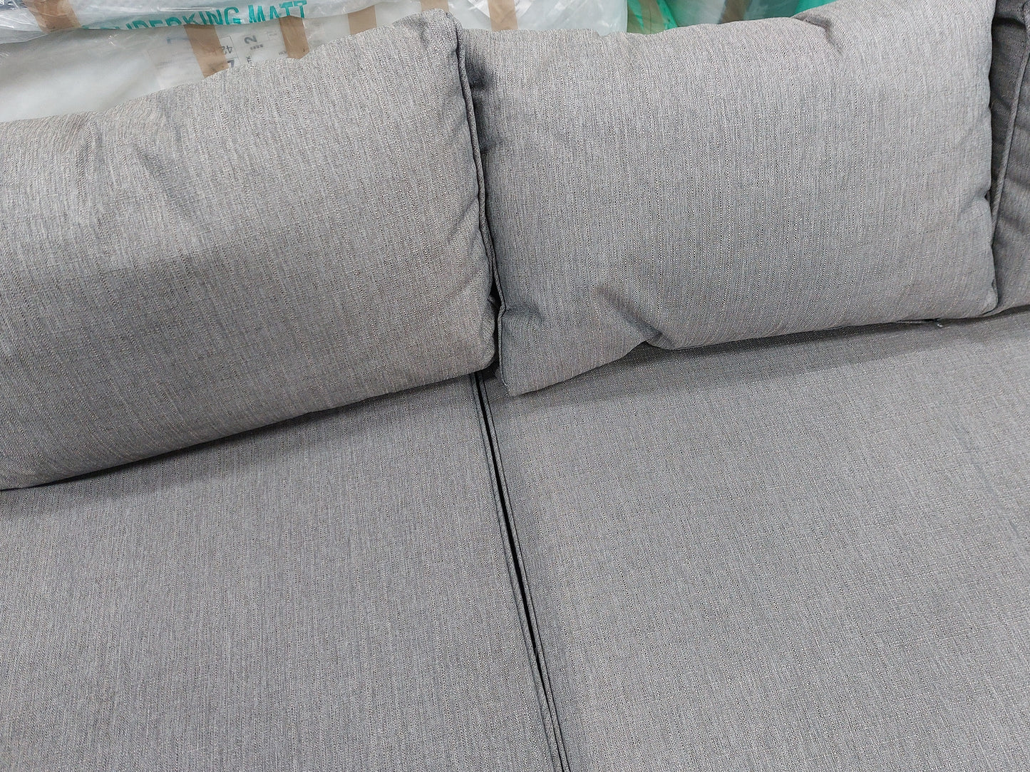 John Lewis Alora 4-Seater Garden Corner Lounging Set, Grey