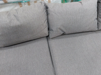 John Lewis Alora 4-Seater Garden Corner Lounging Set, Grey