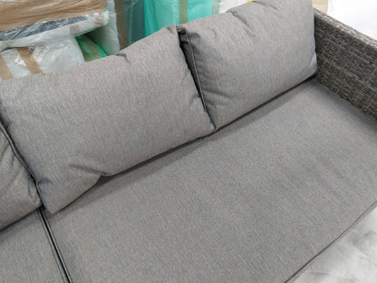 John Lewis Alora 4-Seater Garden Corner Lounging Set, Grey