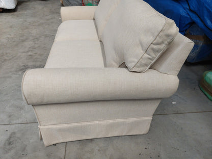 John Lewis Padstow II Large 3 Seater Sofa Aquaclean Connie Natural