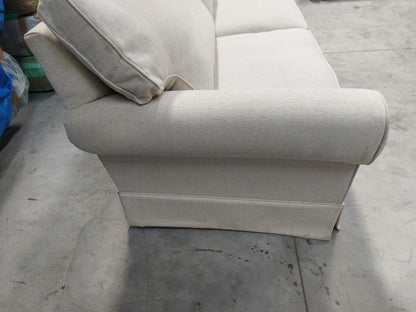 John Lewis Padstow II Large 3 Seater Sofa Aquaclean Connie Natural