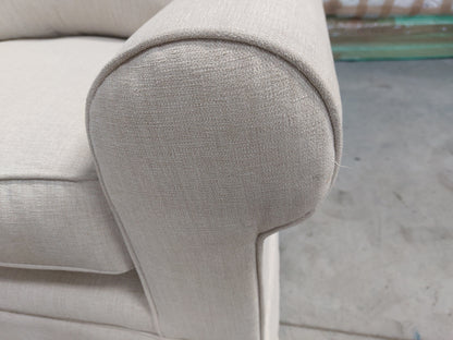 John Lewis Padstow II Large 3 Seater Sofa Aquaclean Connie Natural