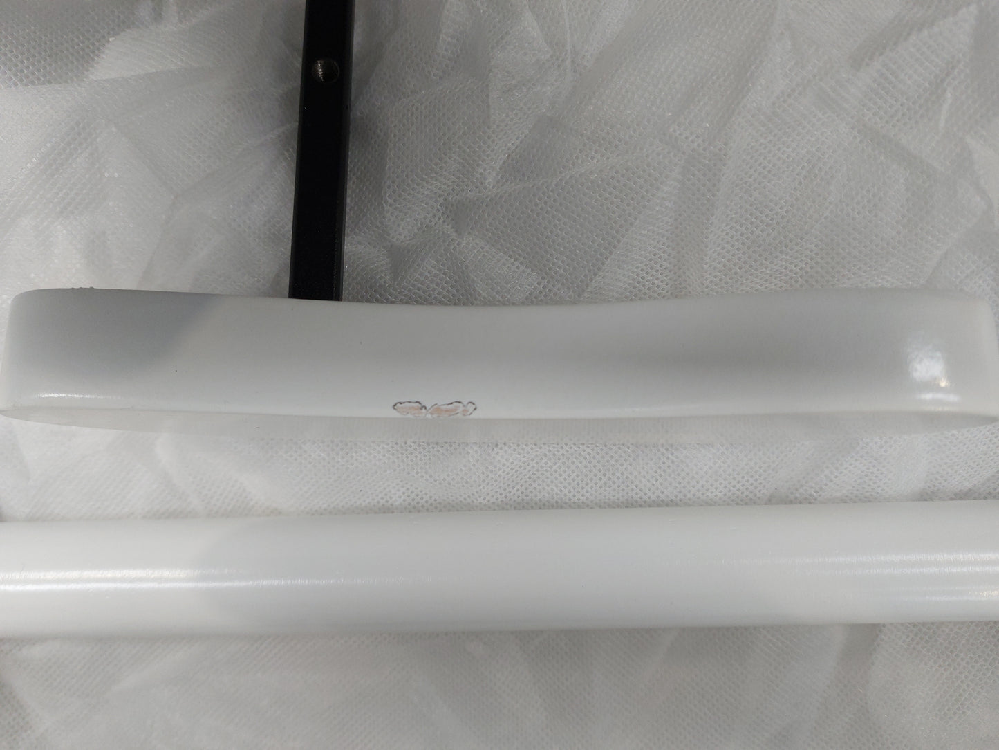 Kub Kielder Glider Nursing Chair and Footstool, Light Grey/White Frame