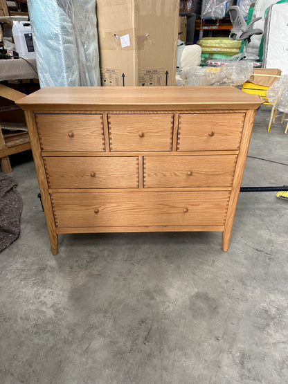 John Lewis Essence 6 Drawer Chest, Oak