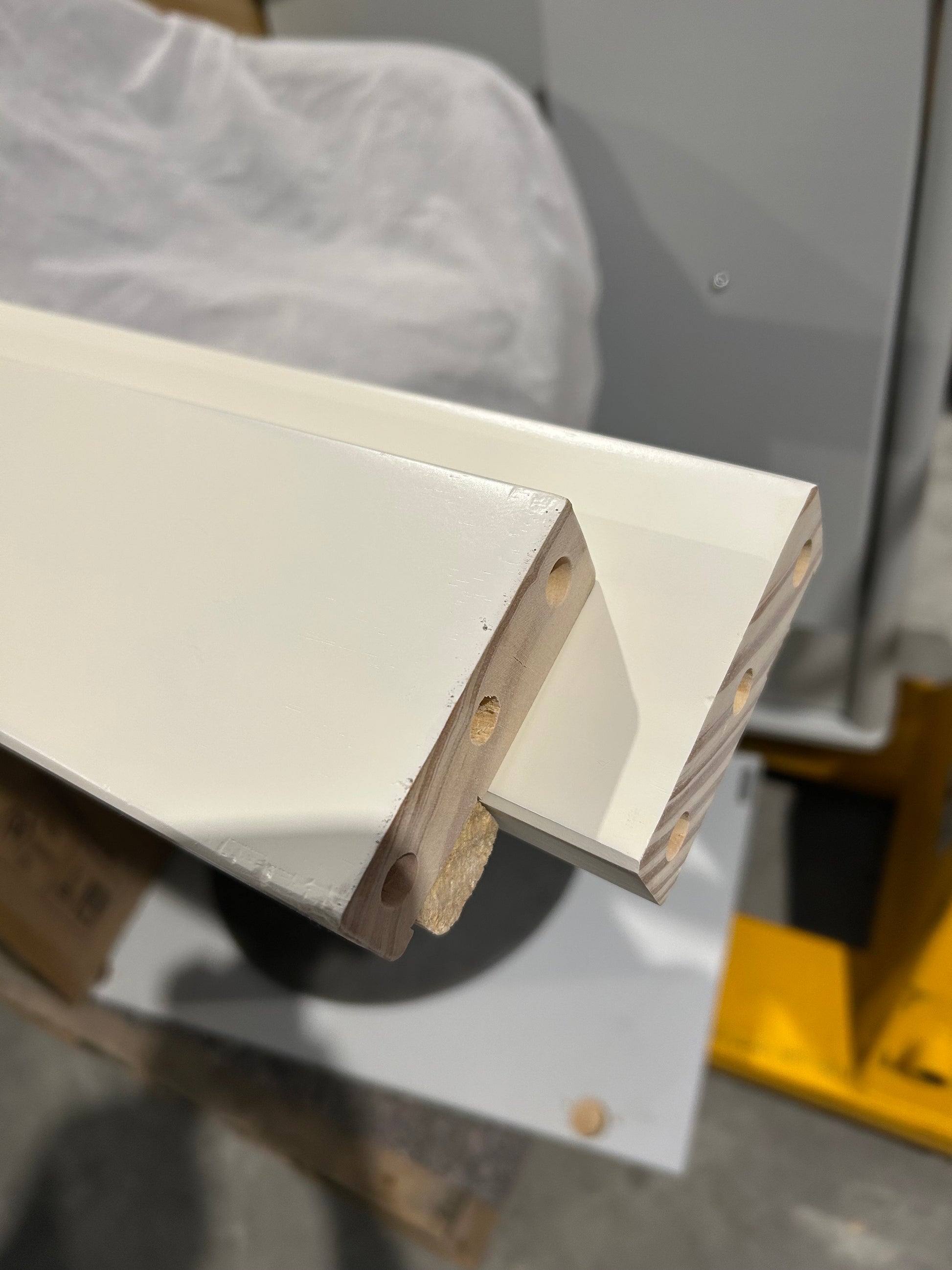 Julian Bowen Lauren Pine Wood Bedframe, Single, Surf White