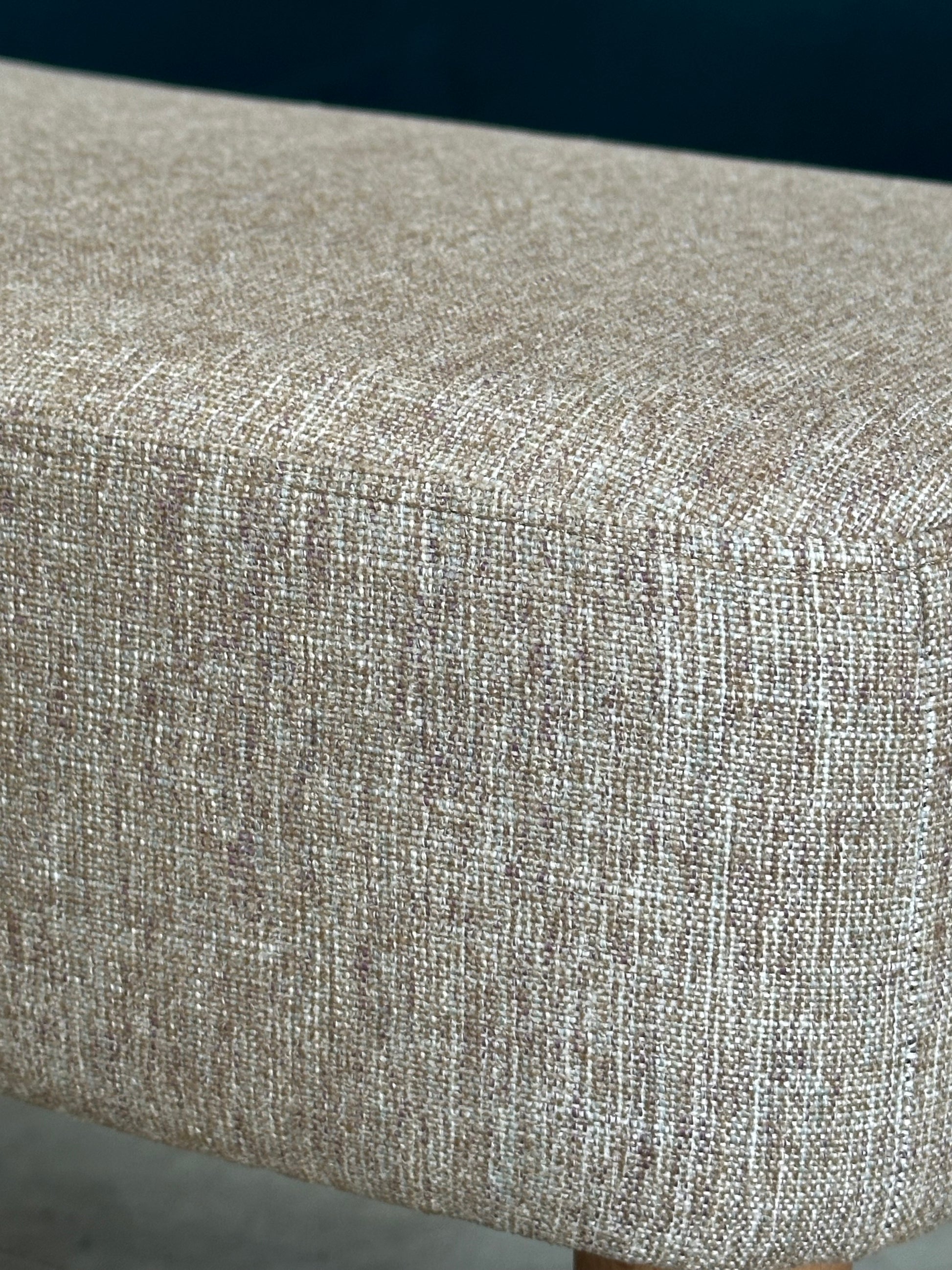 John Lewis Bergen II Footstool in AquaClean Taupe