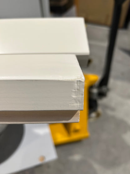 Julian Bowen Lauren Pine Wood Bedframe, Single, Surf White