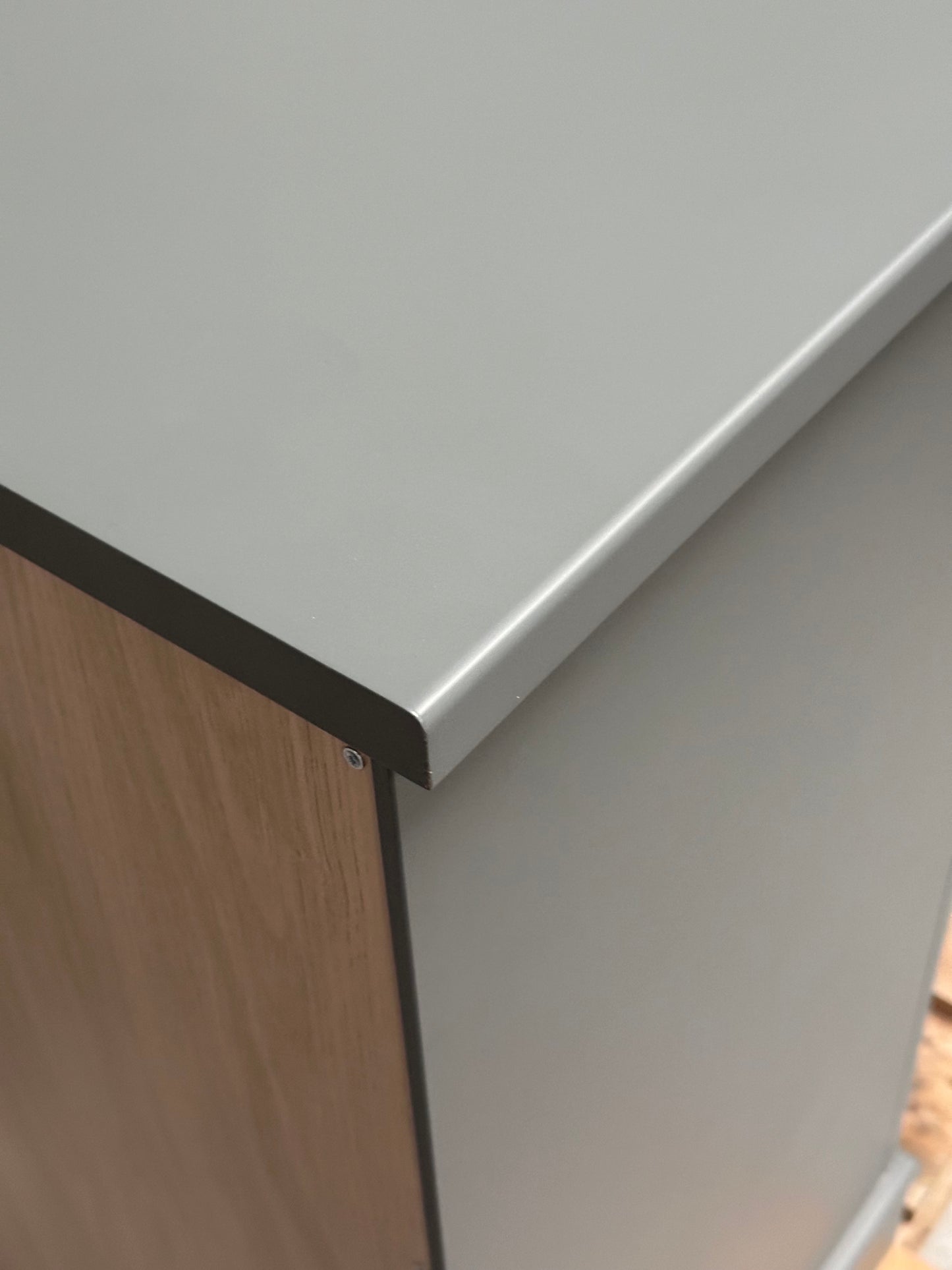 John Lewis St Ives 7 Drawer Chest white 3+4 Green