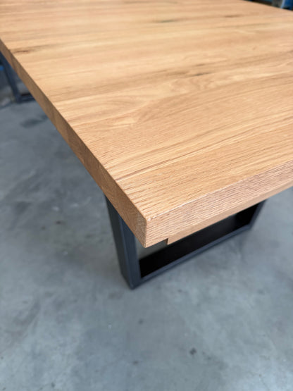 John Lewis Calia 8-10 Seater Extending Dining Table, Solid Oak