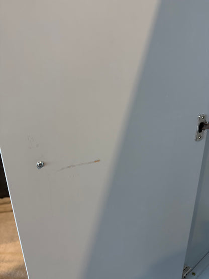 John Lewis  Spindle Double Wardrobe with 2 Drawers, Like New, Grey