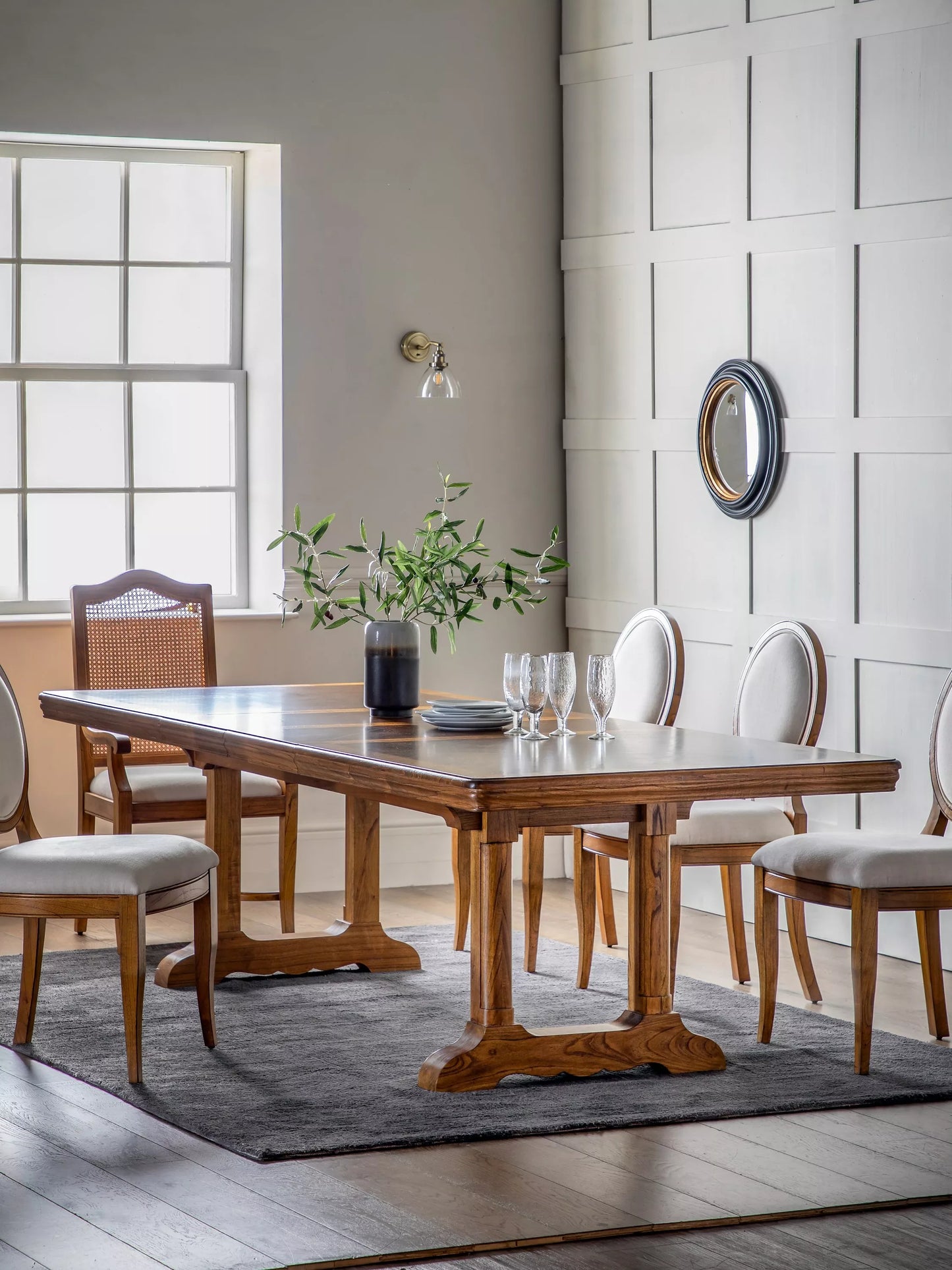 John Lewis Hemingway 6-10 Seater Extending Dining Table