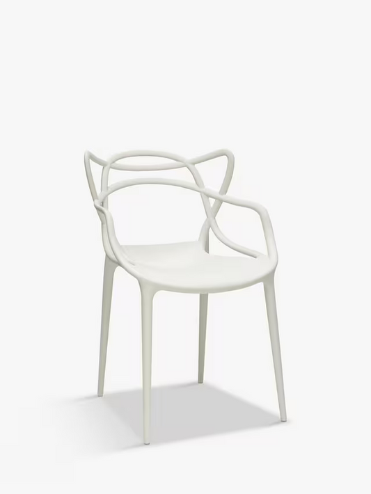 Kartell Philippe Starck for Kartell Masters Chair, White