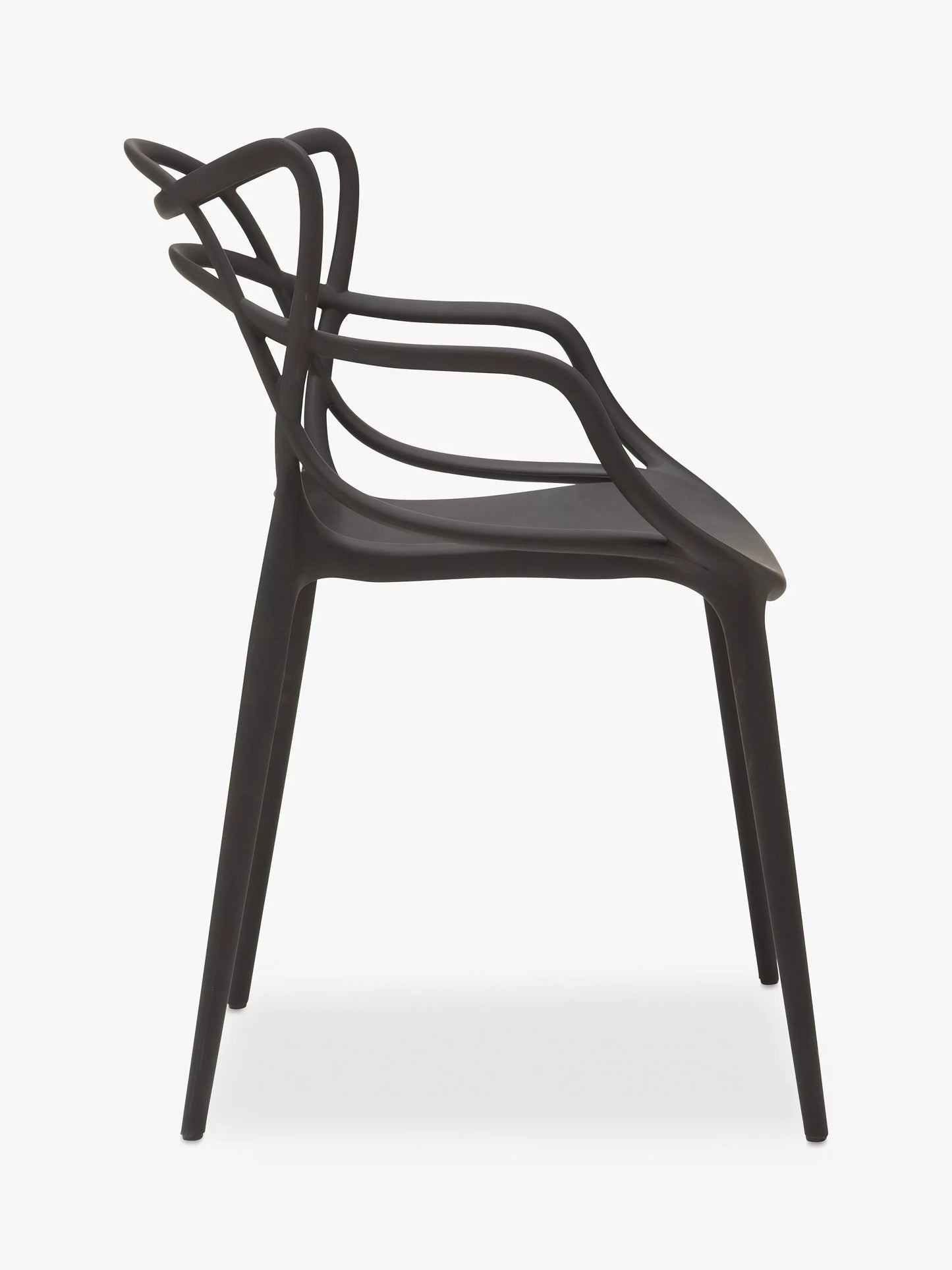 Kartell Philippe Starck for Kartell Masters Chair, Black